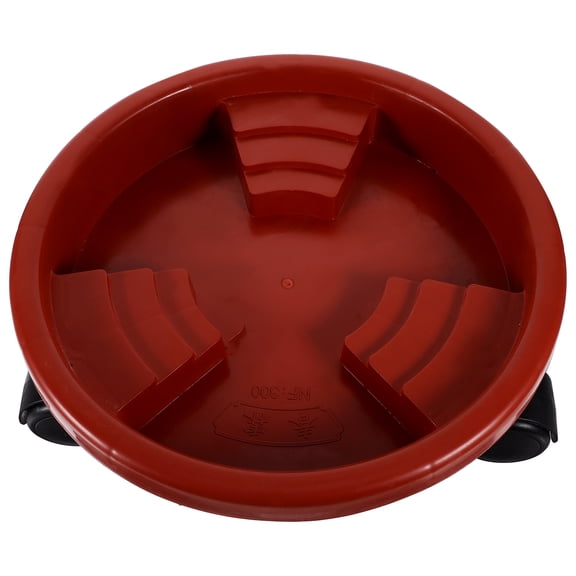 WHAMVOX Small Plant Pots Sauser Round Stand Caddie Base Indoor Garden