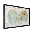 thumbnail image 2 of Designart 'Ancient World Map II' Rustic Framed Art Print, 2 of 4