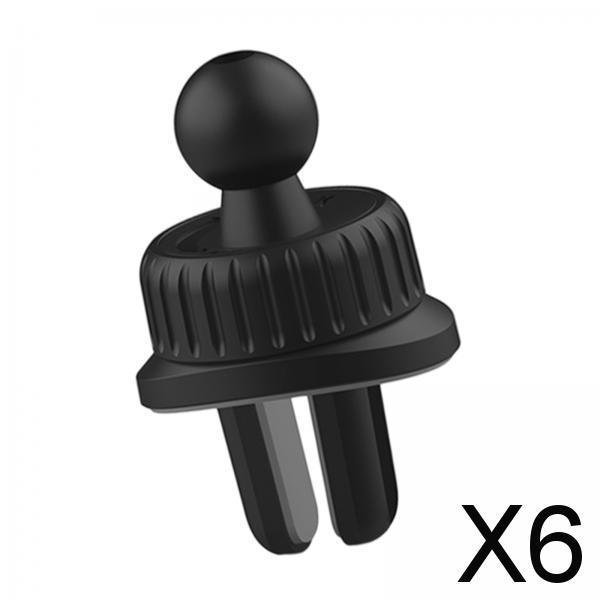 Base de Montaje para Teléfono, Perilla Ajustable Resistente a Arañazos para Clip de Salida de Aire de Coche, 13mm, 6x 6 piezas