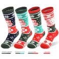 thumbnail image 4 of LIXADA 2 pares de calcetines deportivos para niños, calcetines de esquí profesionales para niños, 4 of 8