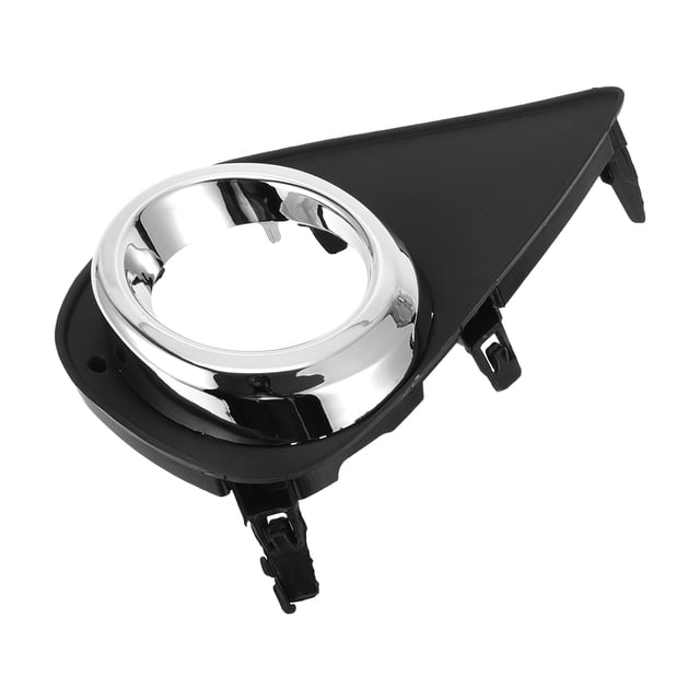 Cubierta de rejilla de luz de niebla para Toyota Yaris 2015-2017 Negro, tono plateado, lado delantero izquierdo, ABS 1 Pc