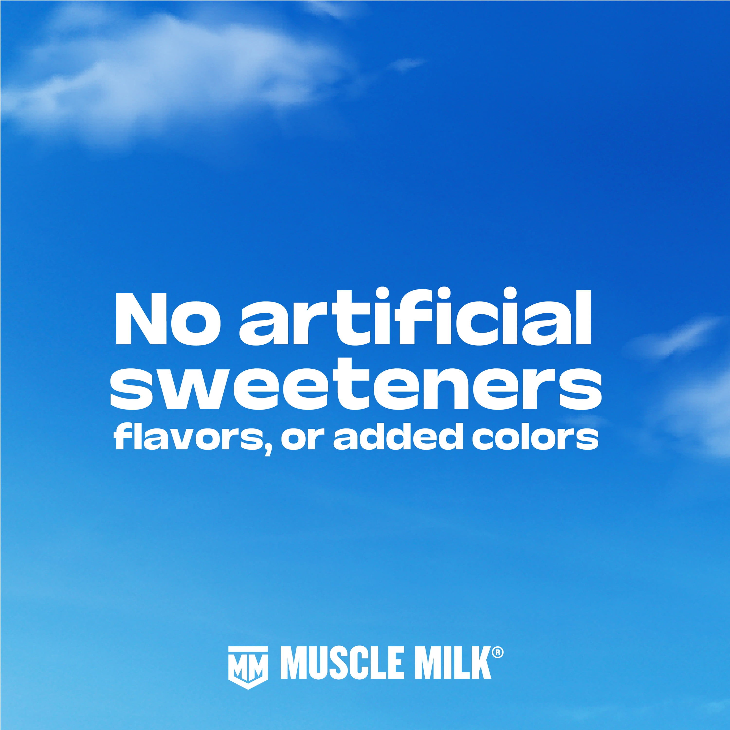 Muscle Milk Pro No Artificial Flavors, Sweeteners, or Added Colors Vanilla Creme High Protein Shake, 14 fl oz Bottle