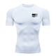 thumbnail image 4 of Ceisia Men's Tactical Flag Compression T-shirt Slim Fit Short Sleeve Round Neck High Elastic Fitness Running Tee Tops White L Gifts, 4 of 6