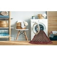 thumbnail image 2 of Ahgly Company Machine Washable Indoor Rectangle Traditional Saffron Red Area Rugs, 2' x 5', 2 of 7