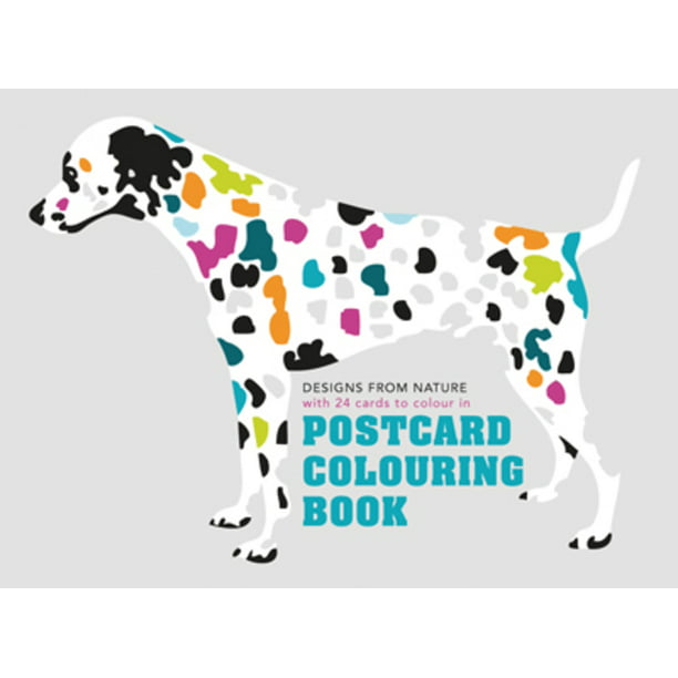 Postcard Coloring Book: Designs from Nature with 24 Cards to Color in ...