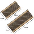 thumbnail image 2 of Kitchen CPDD Sets, 2 Pieces Super Absorbent Polypropylene Non-Slip Machine Washable Kitchen CPDD s and Mats Doormat Runner Carpet Set, 20"x32"+20"x59" (Coffee) Coffee 20"x32"+20"x59", 2 of 7