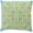 Green, Olive / Shorncliffe, variant on Boutique Rugs Rivett Throw Pillow