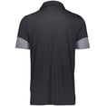 thumbnail image 2 of Russell Athletic 400PSM Men's Hybrid Polo, L, STEALTH/STEEL, 2 of 5