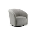 thumbnail image 3 of Dubbin Modern Polyester Loveseat with Side Bags, Perfect for Beige Living Room or Bedroom light Grey, 3 of 8