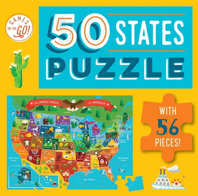 Games on the Go!: Games on the Go!: 50 States Puzzle (Other)