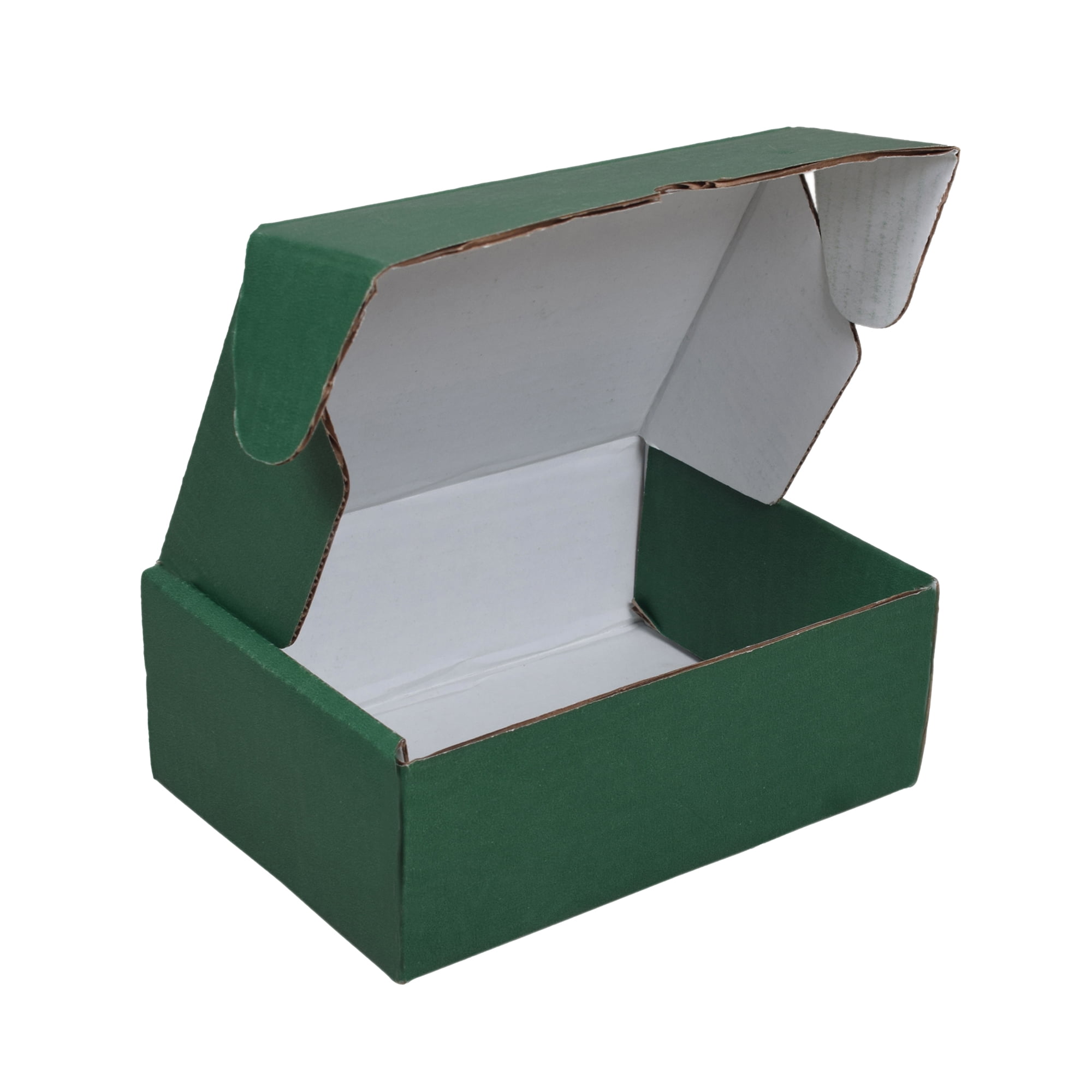 Ucanpack Heavy Duty Boxes For Moving Deluxe Mailer Box Small, Green, 6 x 6 x 6" - 50 Pcs