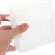 thumbnail image 4 of Contenedor Almacenamiento Rebanadas Queso,Soporte para Rebanadas de Queso, Caja Organizadora de Bolsas de Té, Caja Hermética para Mantener Alimentos, Contenedor Transparente, 4 of 7