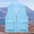 thumbnail image 2 of Nmnitkp Vest for Men,Men's Lightweight Quick Dry Outdoor Multi Pockets Fishing Vest,Photo Cargo Vest Jacket Multi Pockets(M-4XL), 2 of 7