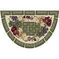 thumbnail image 5 of Mayberry Rug Cozy Cabin Fruitful Harvest Nylon Washable Accent Rug 20"x44" - Red, 5 of 5
