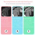 thumbnail image 3 of Guantes de medio dedo para fitness al aire libre, para deportes de equitación, levantamiento de pesas, malla de mariposa antideslizante, transpirables, resistentes al desgaste, guantes transpirables, 3 of 4