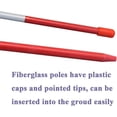 thumbnail image 6 of OTTULUR 50-Pack 48 Inch Driveway Markers Pole Red Reflective Markers Snow Stakes, 6 of 7