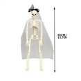 thumbnail image 3 of Life-Size Poseable Skeleton, Halloween Skeleton Simulation Human Skeleton, Anatomical Halloween Decoration Prop Movable Jaw (Style B), 3 of 6