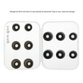 thumbnail image 3 of New Bee Replacement Earbud Tips Memory Foam Ear Foam Cotton Silicone Earbuds 6 Pairs, 3 of 3