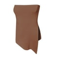 thumbnail image 3 of Birdeem Fashion Womens Split High Elastic Wool Fabric Slim Sexy Bra Top, 3 of 6