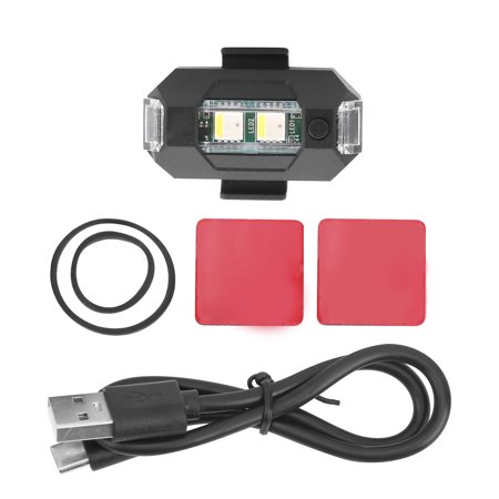 Drone Light Drone Warning Light Rechargeable Drone Light Light For Small Drone Warning Light Night Fly AntiCollision LED Strobe Lamp For Air 2