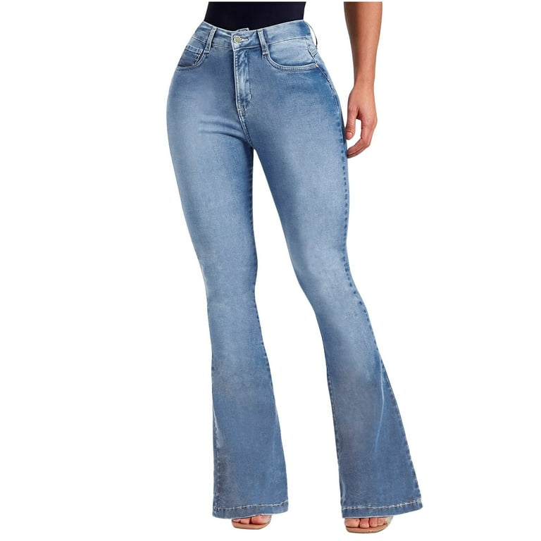 パンツ Mmeeme V-line waist ribbon flared denim Mmeeme Vラインウエストリボンフレアデニム Fサイズ me+em