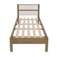 thumbnail image 1 of Cama Individual Moderna Mod. PDC-04   Almendra Blanco, 1 of 7