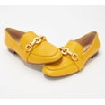 thumbnail image 2 of Louise et Cie BRONE Slip-on Loafers Flat Loafer MARIGOLD Yellow Chain Moccasin (MARIGOLD, 6), 2 of 6