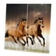 thumbnail image 5 of Cortina para dormitorio infantil, brillante, con banda de lluvia, juego de 2, tamaño: Caballos, 5 of 7