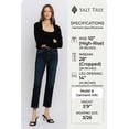 thumbnail image 3 of Flying Monkey - High Rise Cropped Straight Jeans - BY4446A, 3 of 10