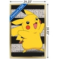 thumbnail image 3 of Pokémon - Pikachu Open Arms Wall Poster, 22.375" x 34" Framed, 3 of 5