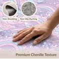 thumbnail image 6 of ODIKA 8'x10' Washable Area Rug Non-Shedding, Easy Care, Pink Mermaid Kawaii Galaxy Tie Dye Shaped Floormat Flowing Dynamic for King Size Bedroom Under Bed, Master Suite, 6 of 7