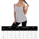 thumbnail image 4 of Camiseta de tirantes de entrenamiento holgada con cuello redondo sin mangas para mujer con, 4 of 4