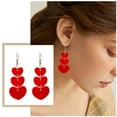 thumbnail image 2 of duhgbne fashion creative earrings simple personality earrings accessories valentine's day gift earrings for women gift, 2 of 9