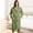 Army Green, variant on Puntoco Men’s V-Neck Hooded Waffle Bathrobe, Lightweight Mid Length Wrap Sleep Robe with Tie Belt & Side Pockets White XL