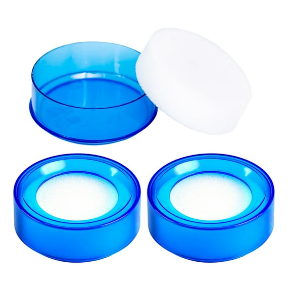 Raindrops 3 Pcs Fingertip Moistener for Counting Money Efficient Finger Wet Sponge for Cash Handling Finger Wet Sponge Cup Cash Counting Moistener