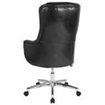 thumbnail image 2 of Flash Furniture Chambord Home and Office Upholstered High Back Chair in Black LeatherSoft, 2 of 5
