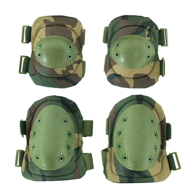 Ensemble de Fixations de Ski pour Adultes Ajustable Protection Genou et Coudes pour Amateurs de Sports Extérieurs