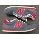 thumbnail image 2 of New Balance 500 Mens Size 13 D Gray Blue Red Sneakers Shoes Low Top Lightly Worn, 2 of 6