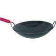 thumbnail image 6 of TrueCraftware- 14” Iron Wok Pan with Wooden Handle – Woks and Stir Fry Pans for Chinese Japanese and Cantonese Cuisine Stir Fry Pans Traditional Woks Grilling Frying Steaming Made in Taiwan, 6 of 6