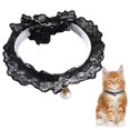 thumbnail image 2 of Pet Collar Lovely Adjustable Rhinestone Lace Pet Necklace Collar for Small Dogs, 2 of 10