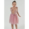 thumbnail image 7 of 2Bunnies Girls Sparkle Sequin Beaded Tulle Flower Girl Party Dress, 7 of 7