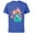 Royal Heather, variant on Disney Princess Ariel, Rapunzel, and Aurora Gifts - Short Sleeve Cotton T-Shirt for Adults - Customized-Black