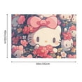 thumbnail image 2 of Hello Kitty Tapestry, Wall Hanging Tapestry, Wall Art Tapestries Poster, Home Decor For Bedroom Living Room Dorm, 60"X40", 2 of 8
