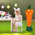 thumbnail image 6 of sunsanly 60Pcs/Set Easter Balloon Inflatable Bright Color DIY Carrot Latex Ballon Festival Party Decoration Scene Layout Prop, 6 of 7