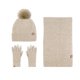 thumbnail image 3 of Gorro a prueba de viento para adultos, ciclismo, esquí, gorro de punto, bufanda, conjuntos de mascarilla, gorro de punto cálido, bufanda para mujer, 3 of 3
