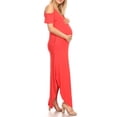 thumbnail image 2 of White Mark Women's Maternity Alexis Maxi Dress-Available in Plus Sizes, 2 of 4