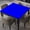 Blue, variant on Square Waterproof Fitted Tablecloth Washable Polyester Tables Cloth Wipe Clean Elastic Table Cover for Camping, Picnic, Party, Indoor & Outdoor DimGray , Fitted for 34"x34" Square Table, Style 15