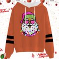 thumbnail image 2 of WILLBEST Sudaderas de Mujer Sudadera con Capucha y Cordón con Estampado Navideño Informal para Mujer 167 Chica​​, 2 of 3