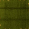 thumbnail image 1 of Ahgly Company Indoor Square Abstract Yellow Modern Area Rugs, 8' Square, 1 of 4