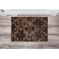 thumbnail image 3 of Tapis d'appoint Vintage Karthur marron & beige 2 pi x 3 pi, 3 of 3